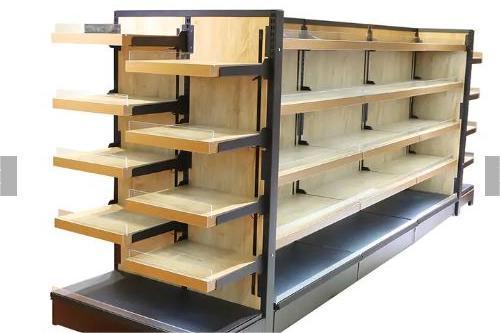 The popular advantages of steel and wood shelves